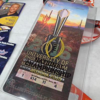 Collection of Clemson University Tigers Sport Memorabilia Collection #2