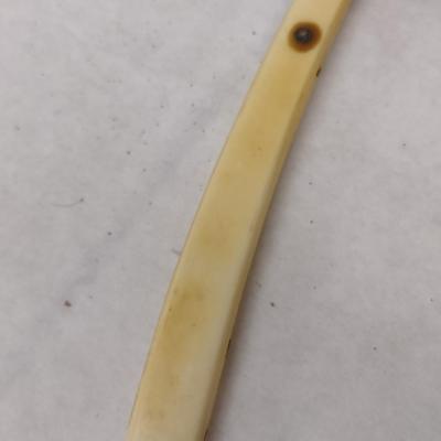 Pair of Vintage Edmond Roffler Straight Razors with Celluloid Handles with Boxes (#7)