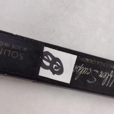 Pair of Vintage Roffler Sculpture Straight Razors with Celluloid Handles with Boxes (#8)