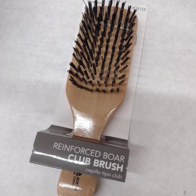 Set of 10 Diane Fromm Reinforced Boar Club Hairbrushes New Stock
