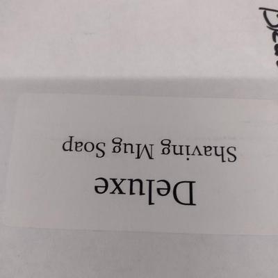 Shaving Mug, Brush, and Soap Set New Stock