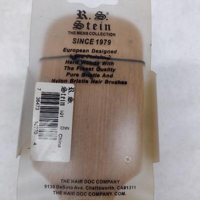 R.S. Stein Wooden Handle Hairbrush, Aluminum Combs, and Unbreakable Combs New Stock