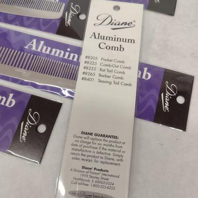 R.S. Stein Wooden Handle Hairbrush, Aluminum Combs, and Unbreakable Combs New Stock