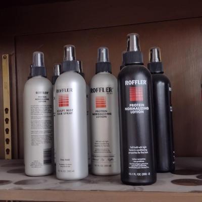 Large Assortment of Mostly Roffler Brand Hair Care and Shave Products New Stock