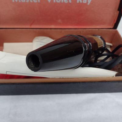 Vintage Master Violet Ray High Frequency Electrotherapy Device Master Appliances Co.