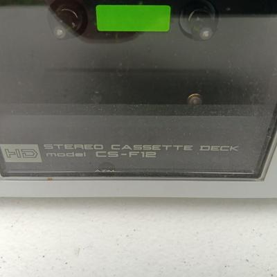 AKAI HD Stereo cassette deck player Model CS-F12