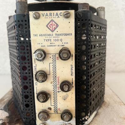 Vintage General Radio Variac Adjustable Transformer- Read Details