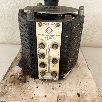 Vintage General Radio Variac Adjustable Transformer- Read Details