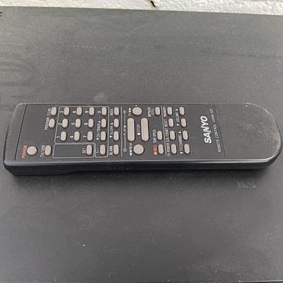 Sanyo VHS Player with VHS Movies