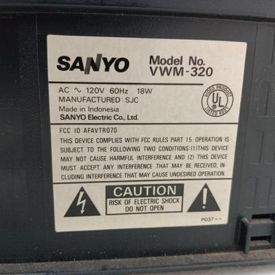 Sanyo VHS Player with VHS Movies