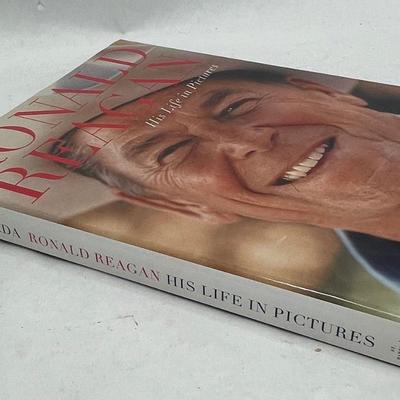 Ronald Reagan His Life in Pictures Coffee Table Book