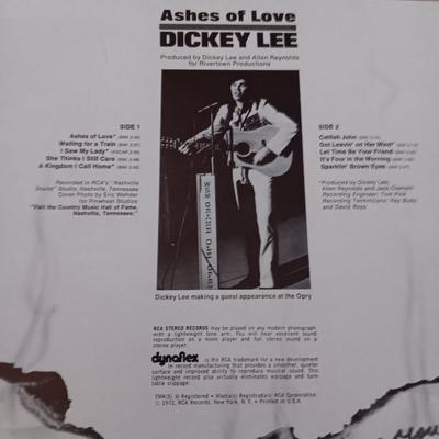 Three Dickie Lee Albums LP Records