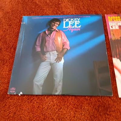 Three Dickie Lee Albums LP Records