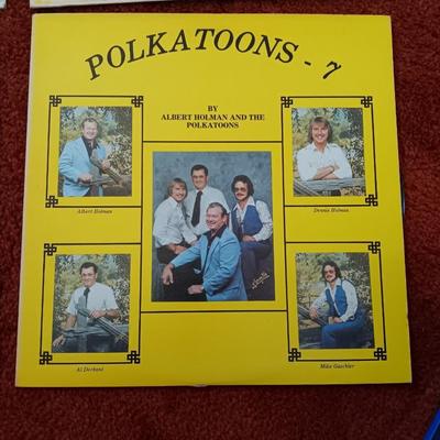 Four Polka toons Albums LpP Records