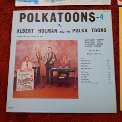 Four Polka toons Albums LpP Records