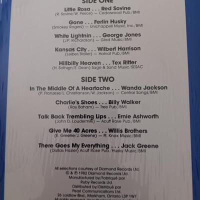 Merle Haggard & Waylon Jennings LP Records with country Cruisin' Volume 1 Album