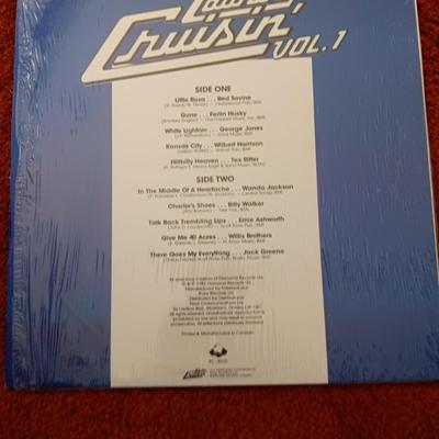 Merle Haggard & Waylon Jennings LP Records with country Cruisin' Volume 1 Album