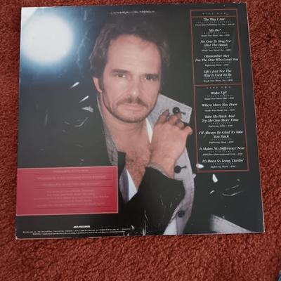 Merle Haggard & Waylon Jennings LP Records with country Cruisin' Volume 1 Album