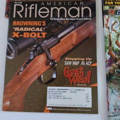American Rifleman Back issue Magazines - 12 Issues total