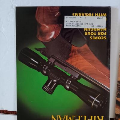 American Rifleman Back issue Magazines - 12 Issues total