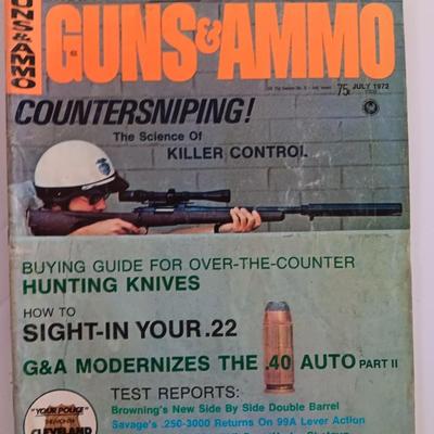 Gun Journal - Shooting - Gunlore - Guns - Guns & Ammo back issue magazines