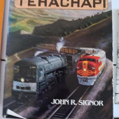 Six books on trains - Big Blow - Ticket to Toltec - Tehachapi - Big Boy - Georgetown loop =