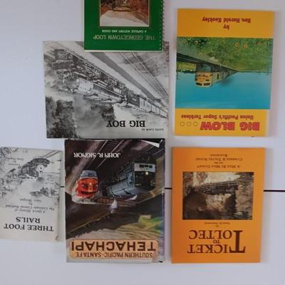 Six books on trains - Big Blow - Ticket to Toltec - Tehachapi - Big Boy - Georgetown loop =