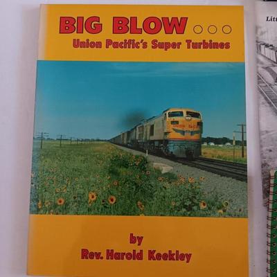 Six books on trains - Big Blow - Ticket to Toltec - Tehachapi - Big Boy - Georgetown loop =