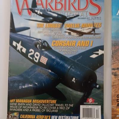 Flight Journal - War Birds - Air & Space - MHQ Military flight magazines and Howard Hughes H-4 Hercules book