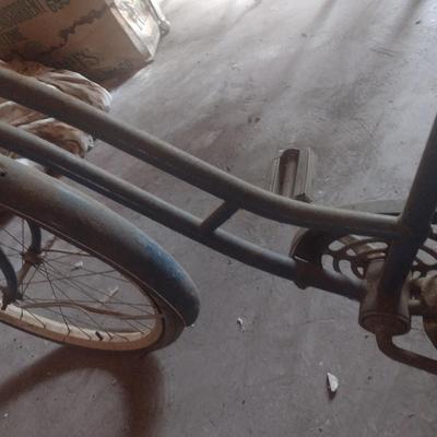 Pair of Vintage Bicycles includes a Western Flyer and a Courier 3 Women's Design