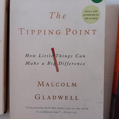 Variety of paperback books - stories & educational