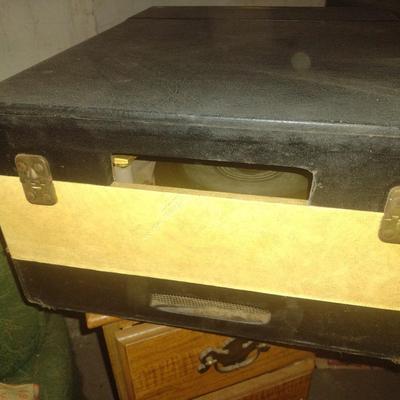 Vintage Mid Century Zenith Hi-Fi Portable Turntable