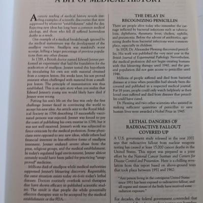 Disease Prevention and Treatment Large hardback book