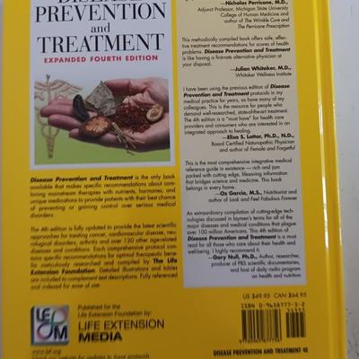 Disease Prevention and Treatment Large hardback book