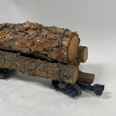 Model Railroad G Scale Log Car Silver Falls Logging Company #16