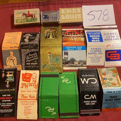 Vintage Match Boxes