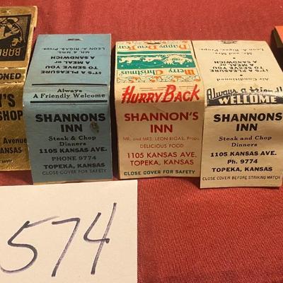Topeka Ks Match Boxes