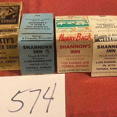 Topeka Ks Match Boxes