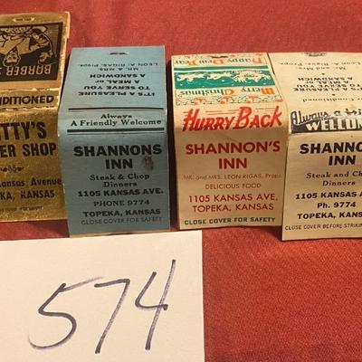 Topeka Ks Match Boxes