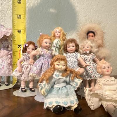 Miniature custom child dolls