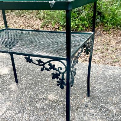 Wrought Iron Outdoor Table Set