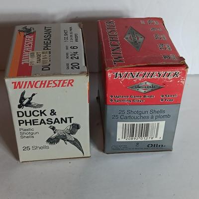 Winchester 20 Guage Shot gun shells.