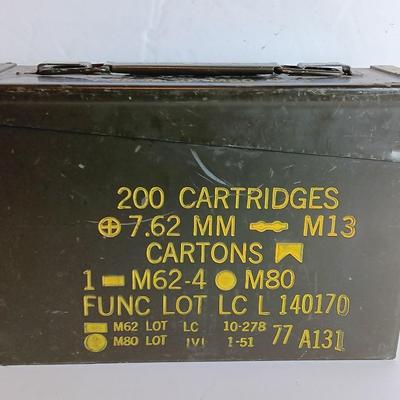 Military Ammuntion canister Ammunition chest