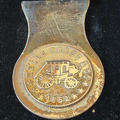 Wells Fargo 1852 Coin Money Clip