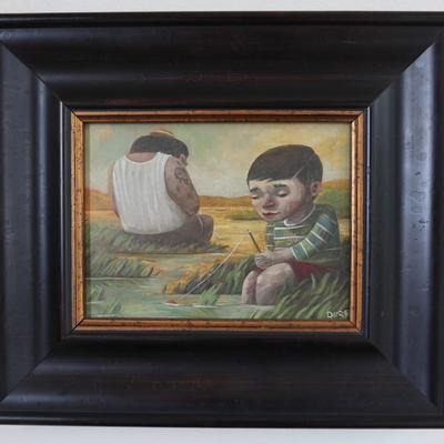 Nathan Durfee "Fishing with Father"