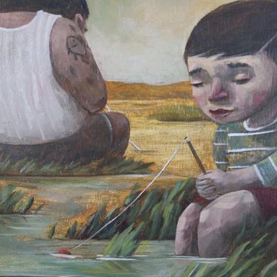 Nathan Durfee "Fishing with Father"