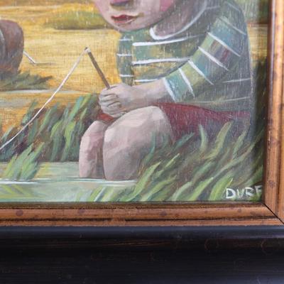 Nathan Durfee "Fishing with Father"