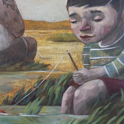 Nathan Durfee "Fishing with Father"