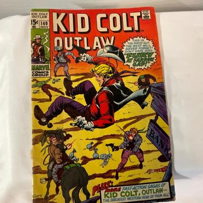 1969 Kid Colt Outlaw, 1989 G.I.JOE issues