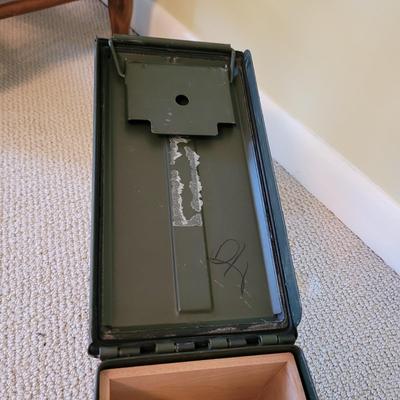 Ammodor Ammunition Box Cigar Humidor and Pelican 1200 Case (PB-CE)